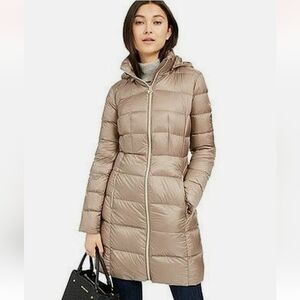 MICHAEL KORS Quilted Packable Hood Down Puffer Jacket